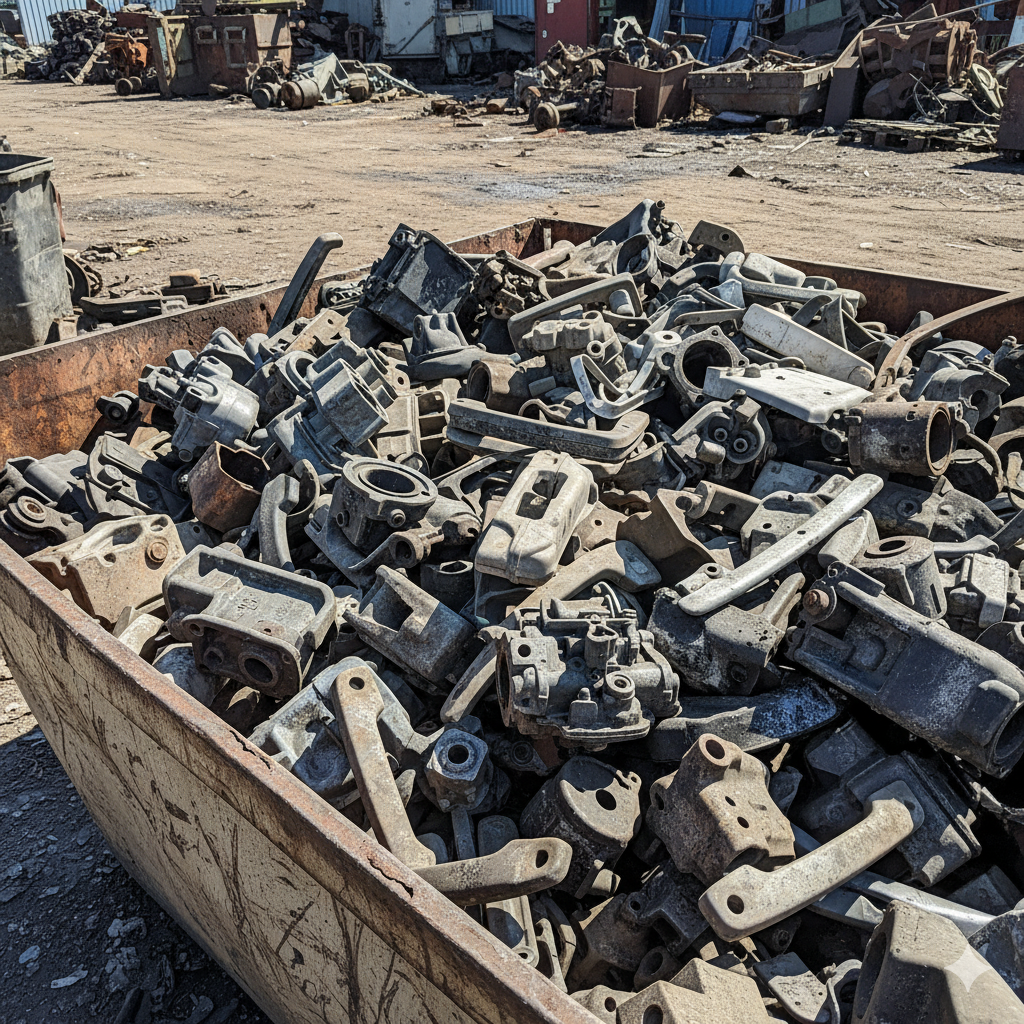 Przyczepa pełna elementów ZnAL.